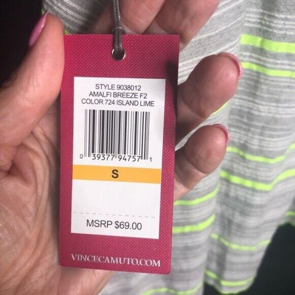 Vince Camuto Boho Tank Top Size S NEW $69 - Picture 5 of 6